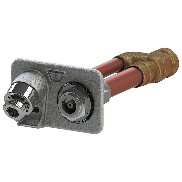 3/4 in. Female SWT x 16 in. Freezeless Brass Anti-Siphon Brass Wall Hyd
